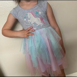 3t Unicorn toddler dress